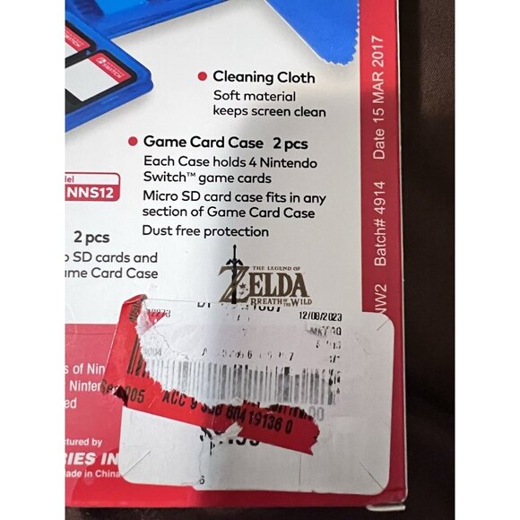 Nintendo Switch The Legend Of Zelda Game Traveler Protection Pack New - Picture 5 of 9